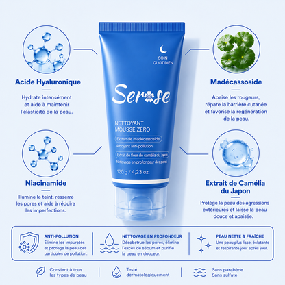 MOUSSE NETTOYANTE ZÉRO